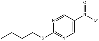 Pyrimidine, 2-(butylthio)-5-nitro-