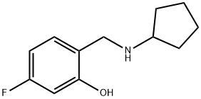 2-(Cyclopentylamino)methyl-5-fluorophenol