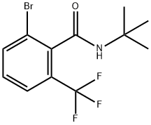 2-bromo-N-tert-butyl-6-(trifluoromethyl)benzamide