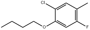 Benzene, 1-butoxy-2-chloro-5-fluoro-4-methyl-