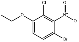 1-bromo-3-chloro-4-ethoxy-2-nitrobenzene