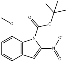 1H-Indole-1-carboxylic acid, 7-methoxy-2-nitro-, 1,1-dimethylethyl ester