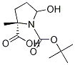 1,2-Pyrrolidinedicarboxylic acid, 5-hydroxy-, 1-(1,1-diMethylethyl) 2-Methyl ester, (2S)-