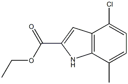 ethyl 4-chloro-7-methyl-1H-indole-2-carboxylate