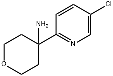 2H-Pyran-4-amine, 4-(5-chloro-2-pyridinyl)tetrahydro-