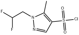 1-(2,2-difluoroethyl)-5-methyl-1H-pyrazole-4-sulfonyl chloride