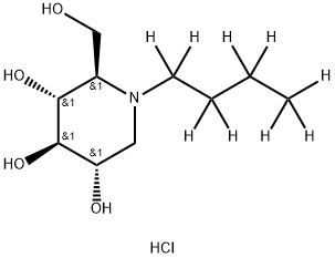 [2H9]-N-Butyldeoxynojirimycin Hydrochloride