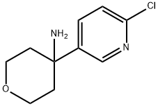 4-(6-Chloro-3-pyridinyl)tetrahydro-2H-pyran-4-amine