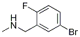 1-(5-BroMo-2-fluorophenyl)-N-MethylMethanaMine