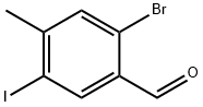 Benzaldehyde, 2-bromo-5-iodo-4-methyl-