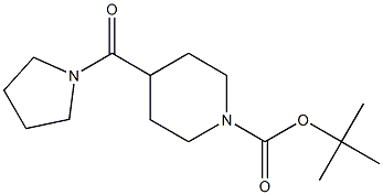 叔-丁基 4-(吡咯烷-1-羰基)哌啶-1-甲酸基酯