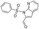 1-(phenylsulfonyl)-1H-pyrrolo[2,3-b]pyridine-2-carbaldehyde