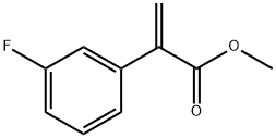 Benzeneacetic acid, 3-fluoro-α-methylene-, methyl ester