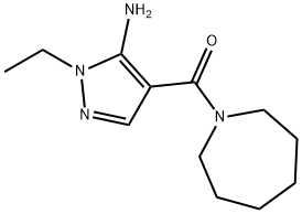 4-(azepan-1-ylcarbonyl)-1-ethyl-1H-pyrazol-5-amine