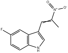 (E)-5-fluoro-3-(2-nitroprop-1-enyl)-1H-indole