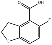 4-Benzofurancarboxylic acid, 5-fluoro-2,3-dihydro-