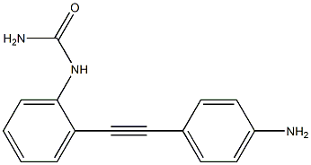 1-(2-(2-(4-aminophenyl)ethynyl)phenyl)urea