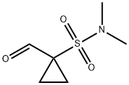 1-formyl-N,N-dimethylcyclopropane-1-sulfonamide