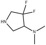 3-Pyrrolidinamine, 4,4-difluoro-N,N-dimethyl-