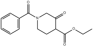 Ethyl 1-benzoyl-3-oxopiperidine-4-carboxylate