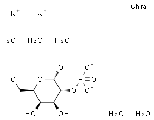 阿尔法-D-半乳糖 1-磷酸二钾盐五水合物