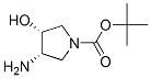 1-Pyrrolidinecarboxylicacid,3-amino-4-hydroxy-,1,1-dimethylethylester,(3S-cis)-(9CI)