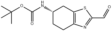 tert-butyl n-[(6s)-2-formyl-4,5,6,7-tetrahydro-1,3-benzothiazol-6-yl]carbamate