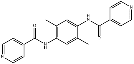 N,N'-(2,5-dimethyl-1,4-phenylene)diisonicotinamide