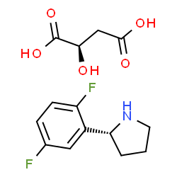 (R)-2-(2,5-二氟苯基)吡咯烷(R)-2- 羟基丁二酸