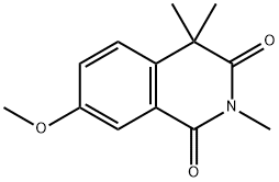 2,4,4-trimethyl-7-methoxy-isoquinolinedione-(1,3)