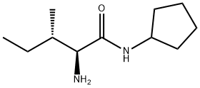 Pentanamide, 2-amino-N-cyclopentyl-3-methyl-, (2S,3S)-