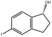 1H-Inden-1-ol, 2,3-dihydro-5-iodo-, (1R)-