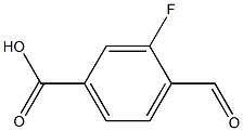 3-氟-4-甲酰基苯甲酸