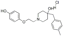 4-Piperidinol, 1-[2-(4-hydroxyphenoxy)ethyl]-4-[(4-Methylphenyl)Methyl]-,hydrochloride