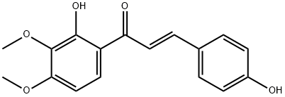 (E)-1-(2-hydroxy-3,4-dimethoxyphenyl)-3-(4-hydroxyphenyl)prop-2-en-1-one