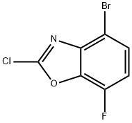 4-Bromo-2-chloro-7-fluoro-1,3-benzoxazole