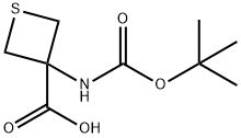 3-Thietanecarboxylic acid, 3-[[(1,1-dimethylethoxy)carbonyl]amino]-