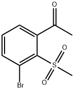 3'-Bromo-2'-(methylsulphonyl)acetophenone