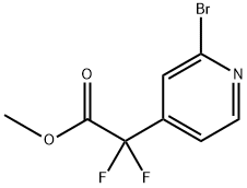 methyl 2-(2-bromopyridin-4-yl)-2,2-difluoroacetate