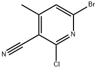 3-Pyridinecarbonitrile, 6-bromo-2-chloro-4-methyl-