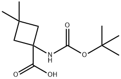 1-{[(tert-butoxy)carbonyl]amino}-3,3-dimethylcyclobutane-1-carboxylic acid