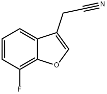 2-(7-fluoro-1-benzofuran-3-yl)acetonitrile