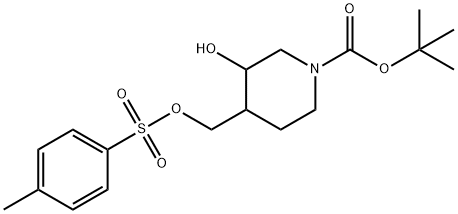 tert-butyl 3-hydroxy-4-((tosyloxy)methyl)piperidine-1-carboxylate