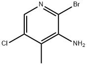 2-bromo-5-chloro-4-methylpyridin-3-amine