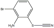 2-Bromo-6-thiocyanato-phenylamine