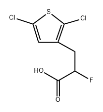 3-(2,5-dichlorothiophen-3-yl)-2-fluoropropanoicacid