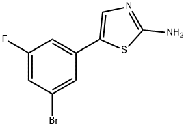 5-(3-Bromo-5-fluorophenyl)thiazol-2-amine