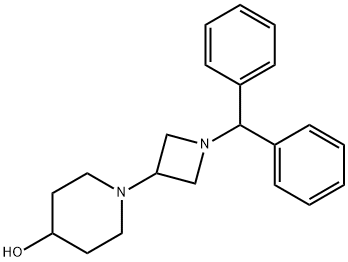 4-Piperidinol, 1-[1-(diphenylmethyl)-3-azetidinyl]-