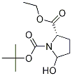 1,2-Pyrrolidinedicarboxylic acid, 5-hydroxy-, 1-(1,1-diMethylethyl) 2-ethyl ester, (2S)-