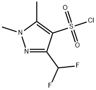 1H-Pyrazole-4-sulfonyl chloride, 3-(difluoromethyl)-1,5-dimethyl-